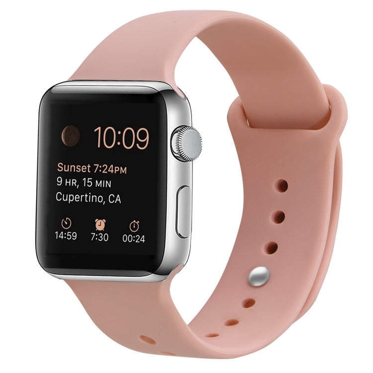 Cinturino di ricambio in silicone per Apple Watch Series, 7 45mm / 6 & SE & 5 & 4 44mm / 3 & 2 & 1 42mm