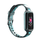 Cinturino in silicone ricambio per Fitbit Luxe