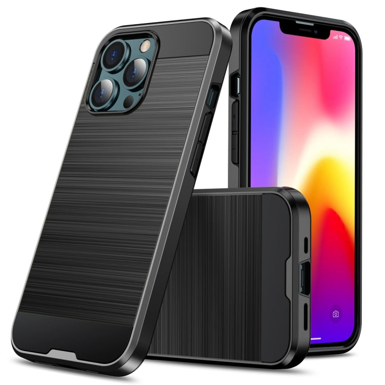 Custodia TPU in fibra di carbonio per iPhone 13 mini, 13, 13 Pro