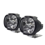 Faretto LED moto 16W 5000K impermeabile IP65 2 pezzi