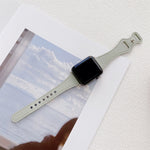 Cinturino in pelle con fibbia a 8 per Apple Watch 38-45mm