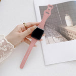 Cinturino in pelle con fibbia a 8 per Apple Watch 38-45mm