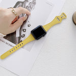 Cinturino in pelle con fibbia a 8 per Apple Watch 38-45mm