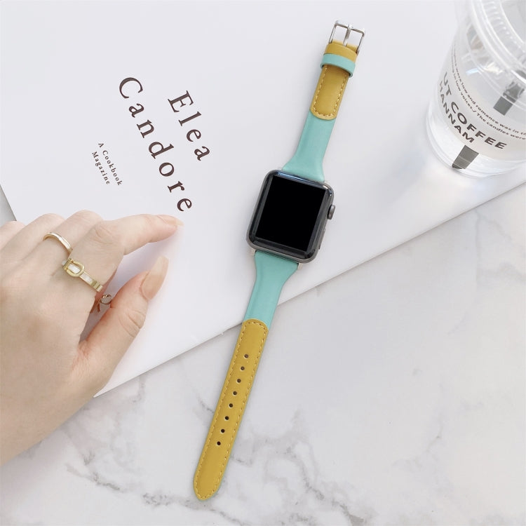 Cinturino in pelle per Apple Watch serie 1-7 38-45mm