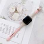 Cinturino in pelle per Apple Watch serie 1-7 38-45mm