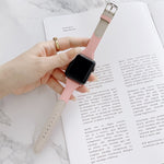 Cinturino in pelle per Apple Watch serie 1-7 38-45mm