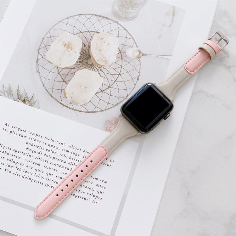 Cinturino in pelle per Apple Watch serie 1-7 38-45mm