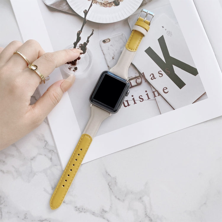 Cinturino in pelle per Apple Watch serie 1-7 38-45mm