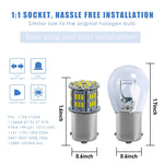 Lampadine LED 1156 54SMD 6000K 1080LM per auto 9-14V