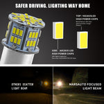 Lampadine LED 1156 54SMD 6000K 1080LM per auto 9-14V