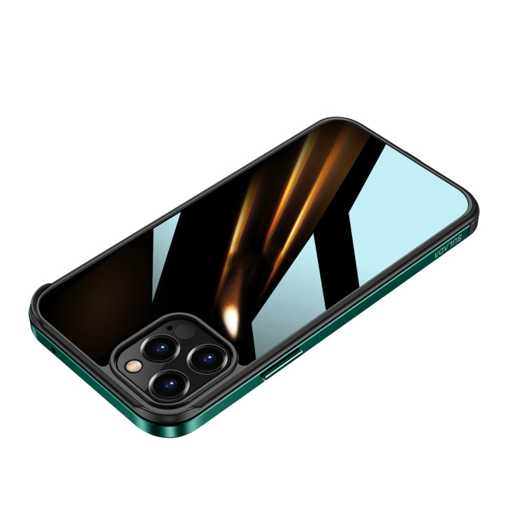 Custodia iPhone in TPU e alluminio per 11, 11 Pro e 12