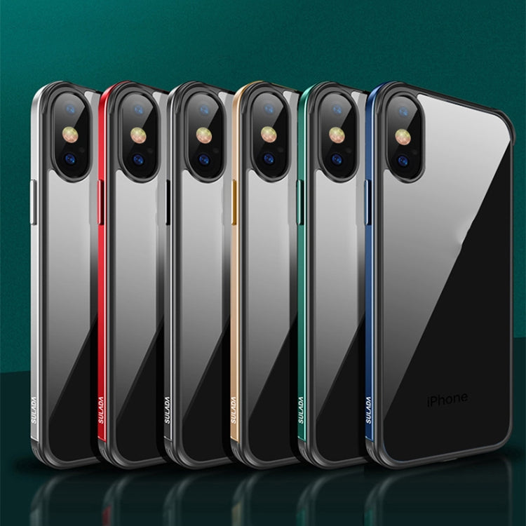 Custodia TPU con struttura in alluminio per iPhone XR