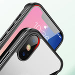 Custodia TPU con struttura in alluminio per iPhone XR