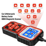 KONNWEI KW681 Diagnosi Auto OBD con Tester Batteria 6-12V