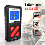Tester batterie al piombo 6V-24V KW710 con schermo 3,2 pollici