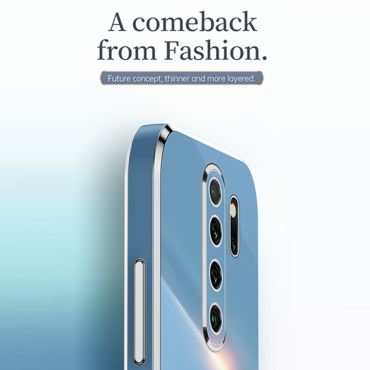 Custodia TPU antiurto con bordo oro per Xiaomi Redmi Note 8 Pro