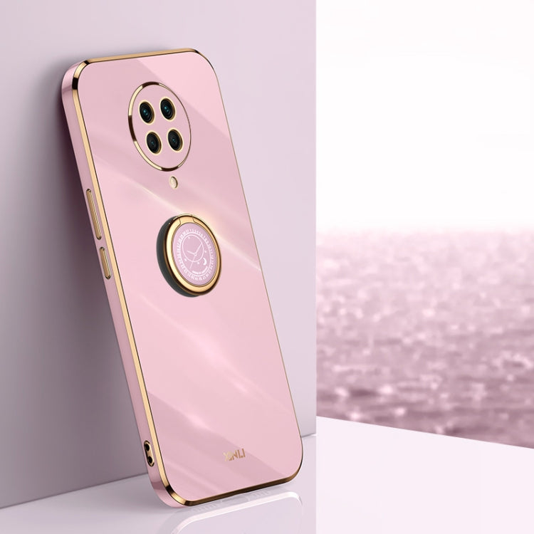 Custodia TPU antiurto con bordo oro per Xiaomi Mi 11 Lite