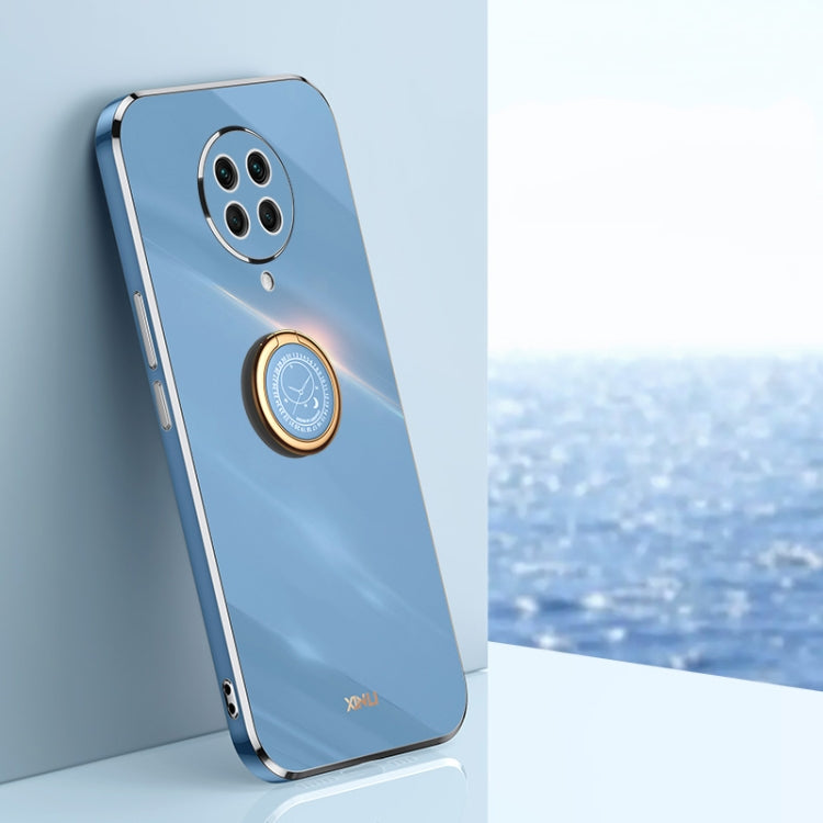 Custodia TPU antiurto con bordo oro per Xiaomi Mi 11 Lite