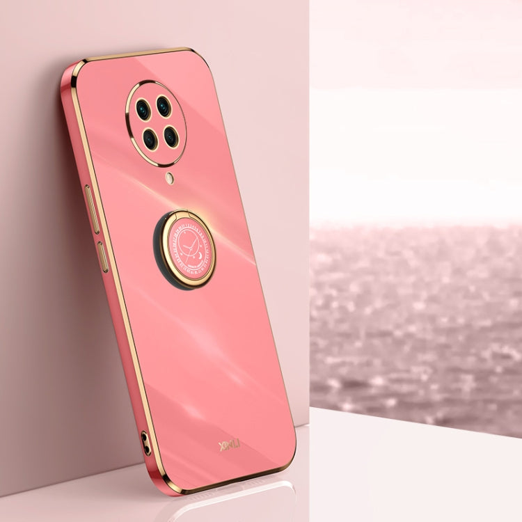 Custodia TPU antiurto con bordo oro per Xiaomi Mi 11 Lite