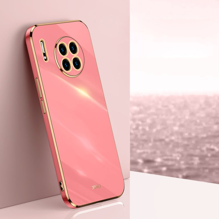 Custodia antiurto in TPU con bordo in oro con placcatura 6D XINLI, For Huawei Mate 30, For Huawei Mate 30 Pro, For Huawei Mate 40