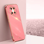 Custodia antiurto in TPU con bordo in oro con placcatura 6D XINLI, For Huawei Mate 30, For Huawei Mate 30 Pro, For Huawei Mate 40