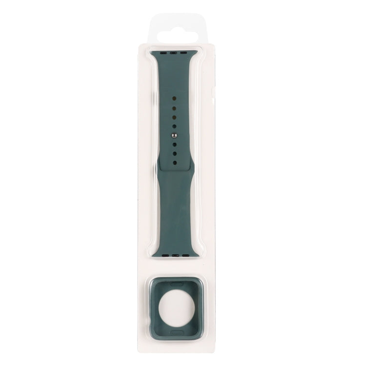 Cinturino in silicone con custodia per Apple Watch 42mm