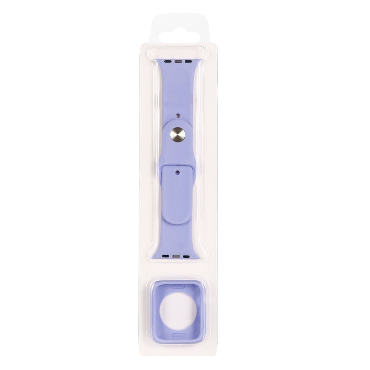 Cinturino in silicone con custodia per Apple Watch 42mm