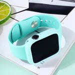 Cinturino in silicone con custodia per Apple Watch 42mm