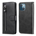 Custodia portafoglio in pelle con cerniera per iPhone 13 - immagine 9