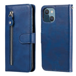 Custodia portafoglio in pelle con cerniera per iPhone 13 - immagine 10