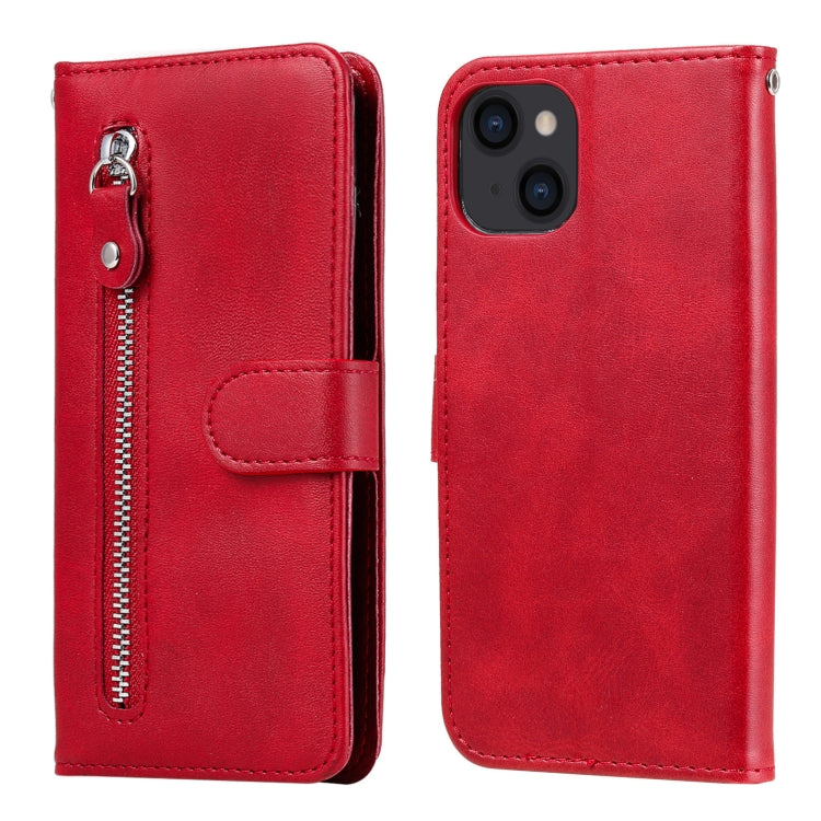 Custodia portafoglio in pelle con cerniera per iPhone 13 - immagine 12