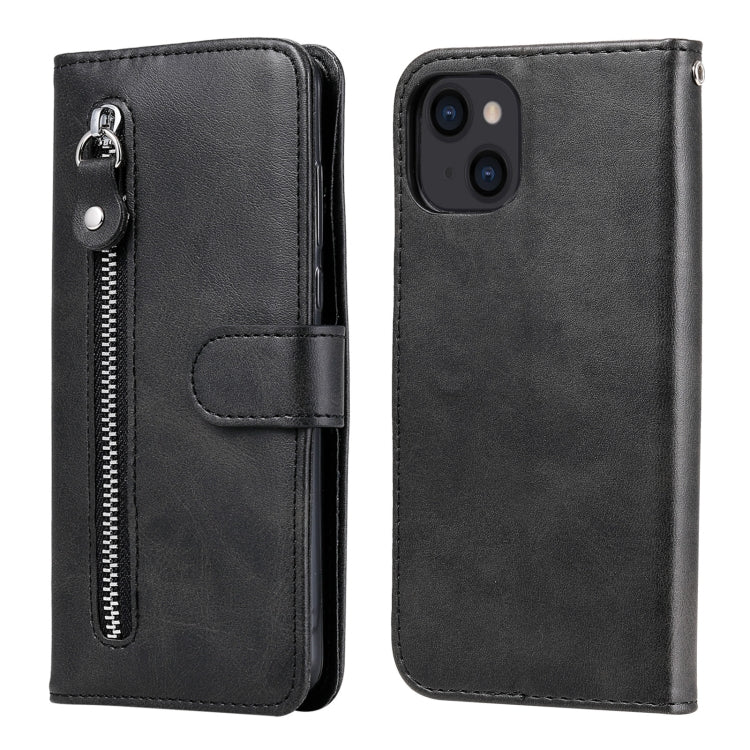 Custodia portafoglio in pelle con cerniera per iPhone 13 - immagine 14