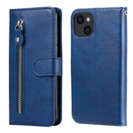 Custodia portafoglio in pelle con cerniera per iPhone 13 - immagine 15
