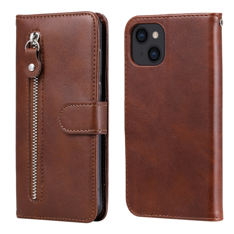 Custodia portafoglio in pelle con cerniera per iPhone 13 - immagine 16