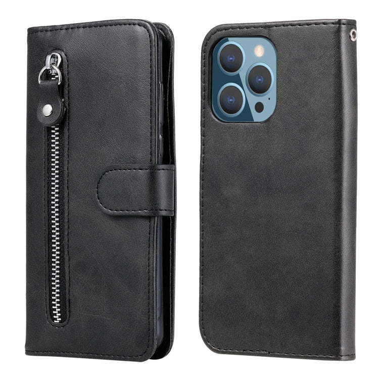 Custodia portafoglio in pelle con cerniera per iPhone 13 - immagine 19