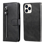 Custodia portafoglio in pelle con cerniera per iPhone 13 - immagine 24