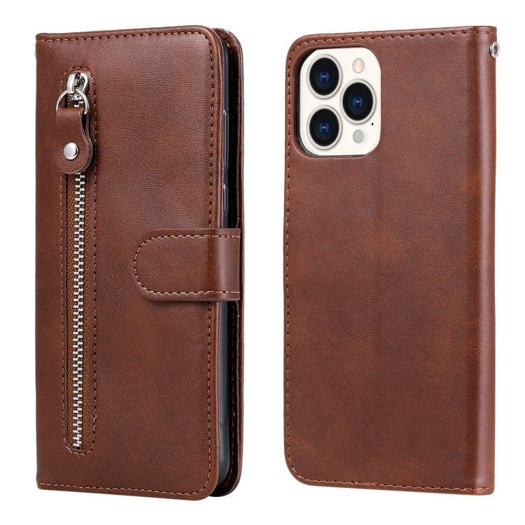 Custodia portafoglio in pelle con cerniera per iPhone 13 - immagine 26