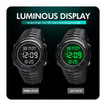 SKMEI 1632 Orologio elettronico dual time luminoso