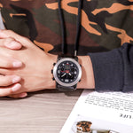SKMEI 1642 Orologio elettronico luminoso con display a tre tempi