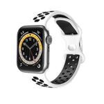 Cinturino in silicone bicolore per Apple Watch 38-45mm