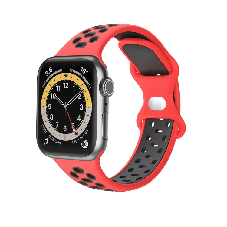 Cinturino in silicone bicolore per Apple Watch 38-45mm