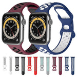 Cinturino in silicone bicolore per Apple Watch 38-45mm