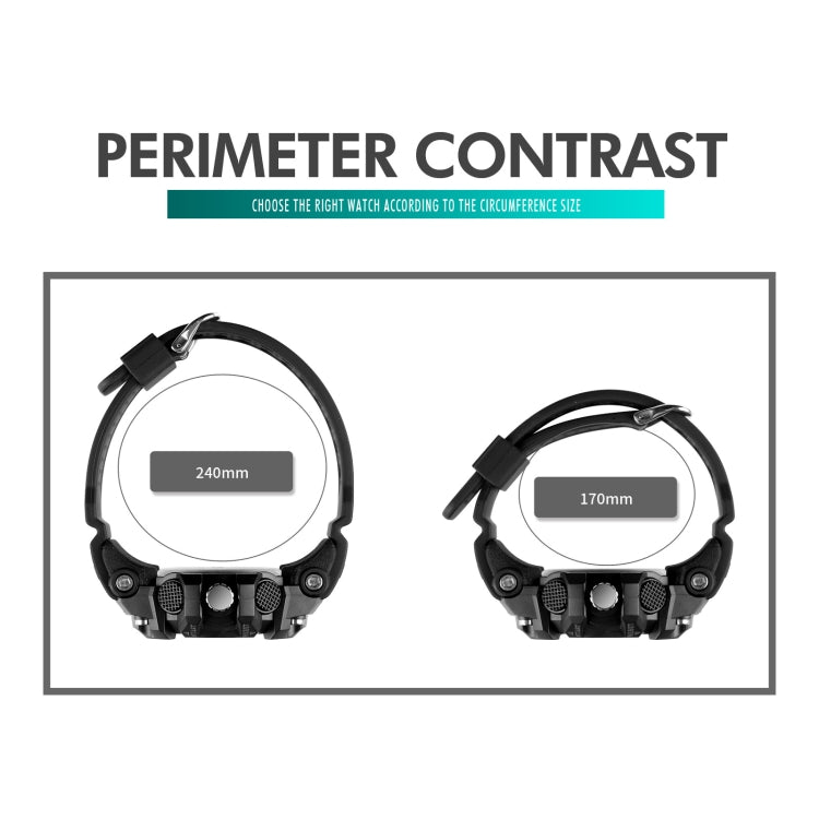 SKMEI 1725 Orologio digitale LED impermeabile 50m