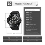 SKMEI 1725 Orologio digitale LED impermeabile 50m