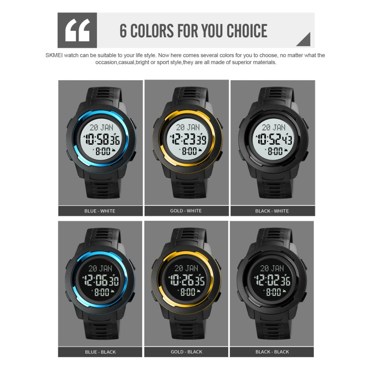 SKMEI 1729 Orologio elettronico multifunzione LED
