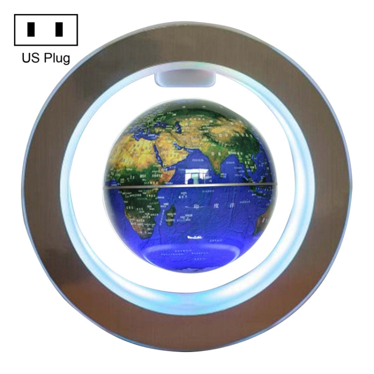Globo a levitazione magnetica con luce LED