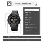 SKMEI 1736 Orologio digitale LED impermeabile 50m