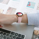Cinturino in silicone per Galaxy Watch Active 2 taglia L e S