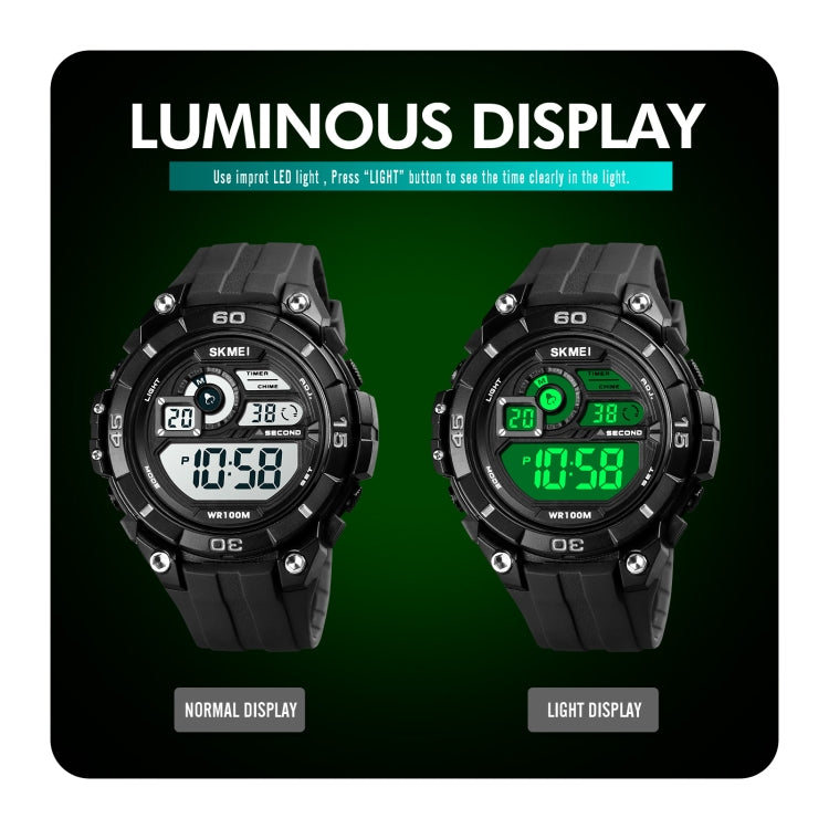 SKMEI 1756 Orologio Digitale Sportivo Uomo 100m