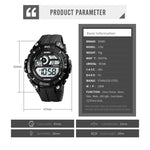 SKMEI 1756 Orologio Digitale Sportivo Uomo 100m